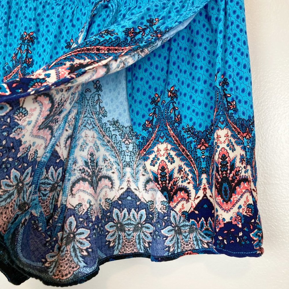 Boho Soft Front Split Short Shorts - image 4